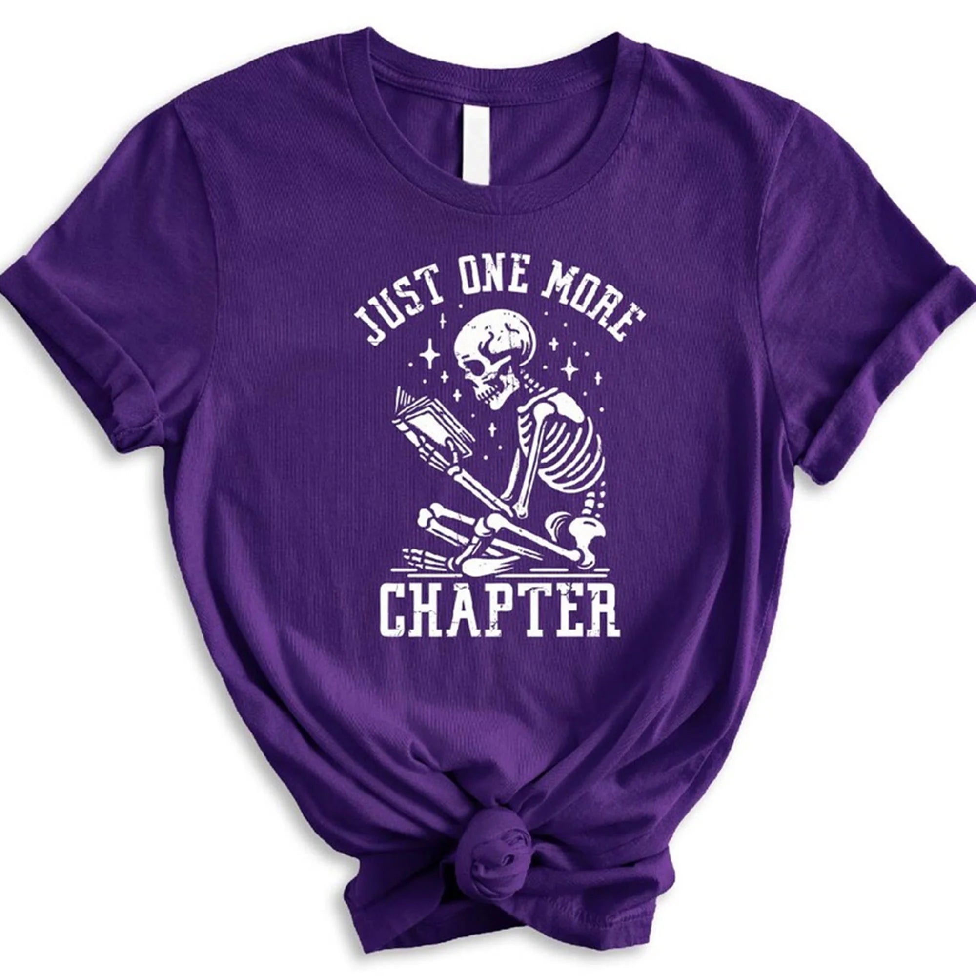 Just One More Chapter T-shirt, Cute Book T-shirt, Funny Teacher T-shirt, Women's T-shirt, Book Lover Gift T-shirt