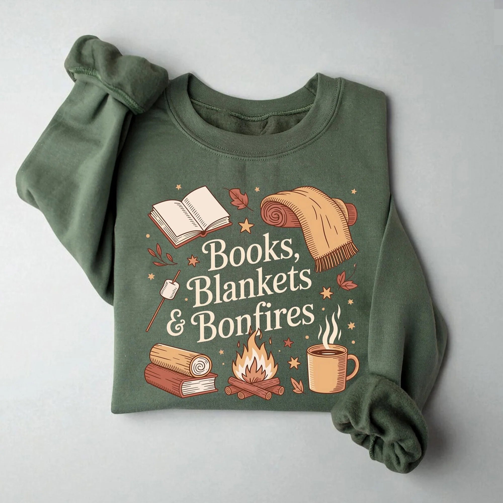 Fall Book Sweatshirt, Cozy Season Sweatshirt, Retro Fall Bookish Sweater, Fall Graphic Tee, Autumn Cozy Readers Sweatshirt, Book Lover Gifts
