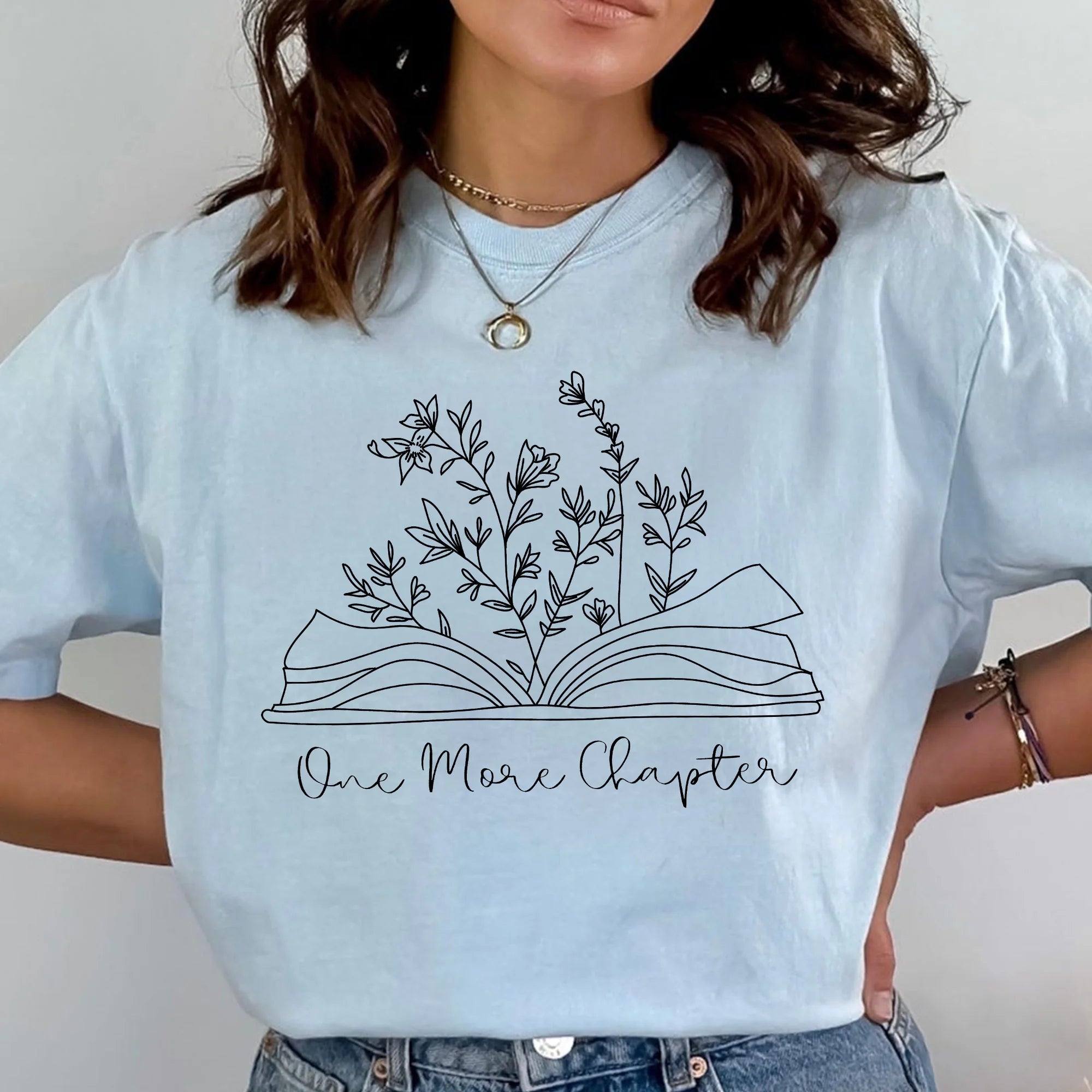 Retro Book Lover Gift, Reading Sweatshirt, Just One More Chapter Sweater, Books Club Matching Pullover, Gift For Librarian, Aesthetic Hoodie