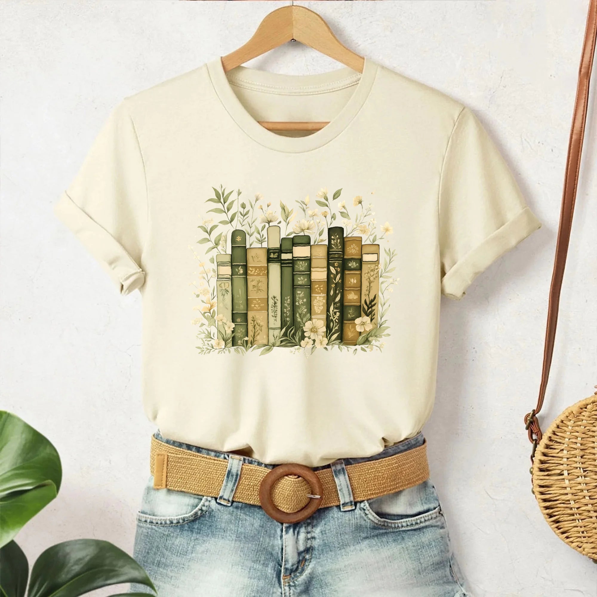Flower Books Sweatshirt, Book Lover T-Shirt, Gift for Book Lover, Book With Flowers, Floral Sweater, Bookworms Hoodie, Teacher Gift