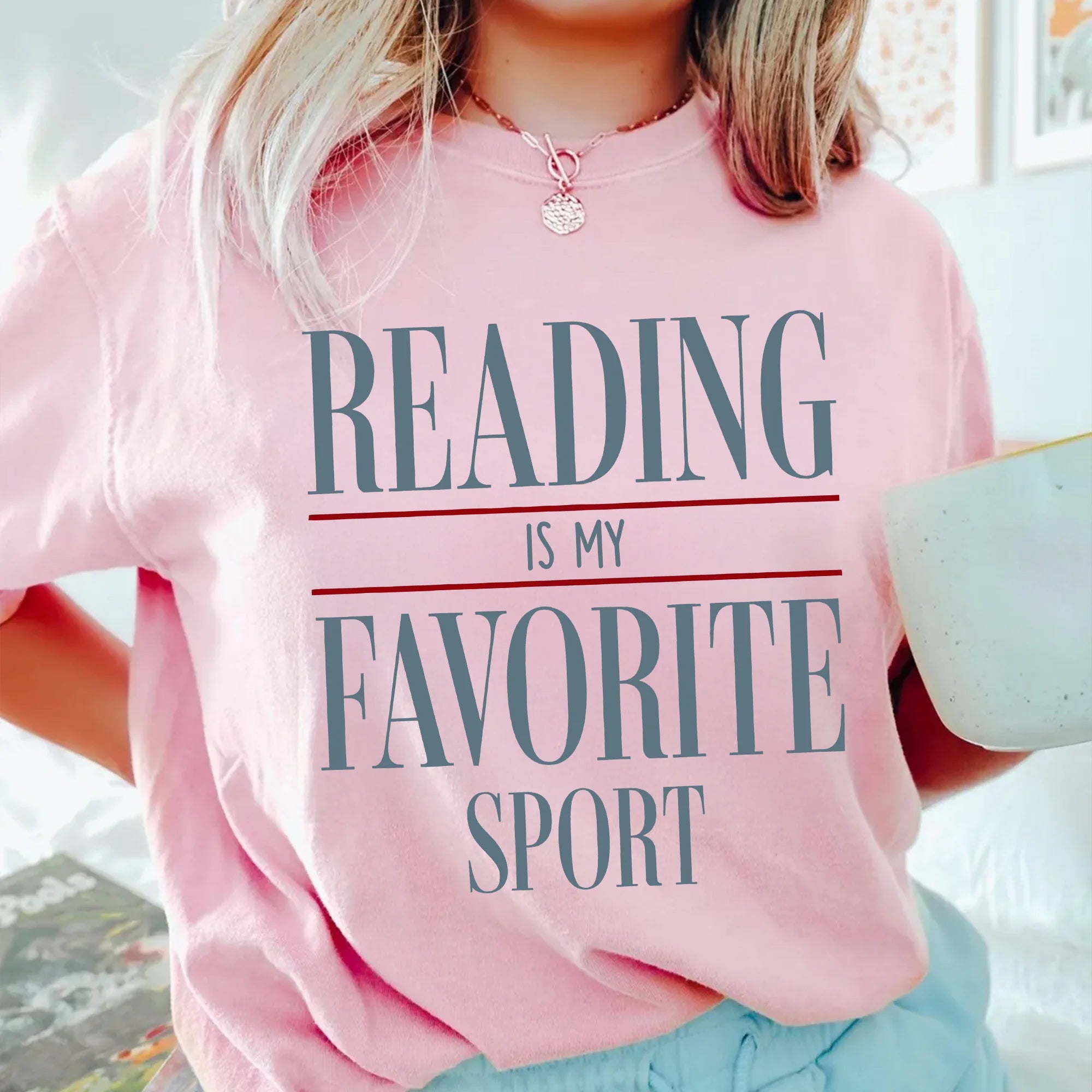 Vintage reading is my favorite sport T-shirt, Bookish tee, Book Reader Gift, English Teacher Gift, Bookworm tshirt, Librarian Shirt, Booklover