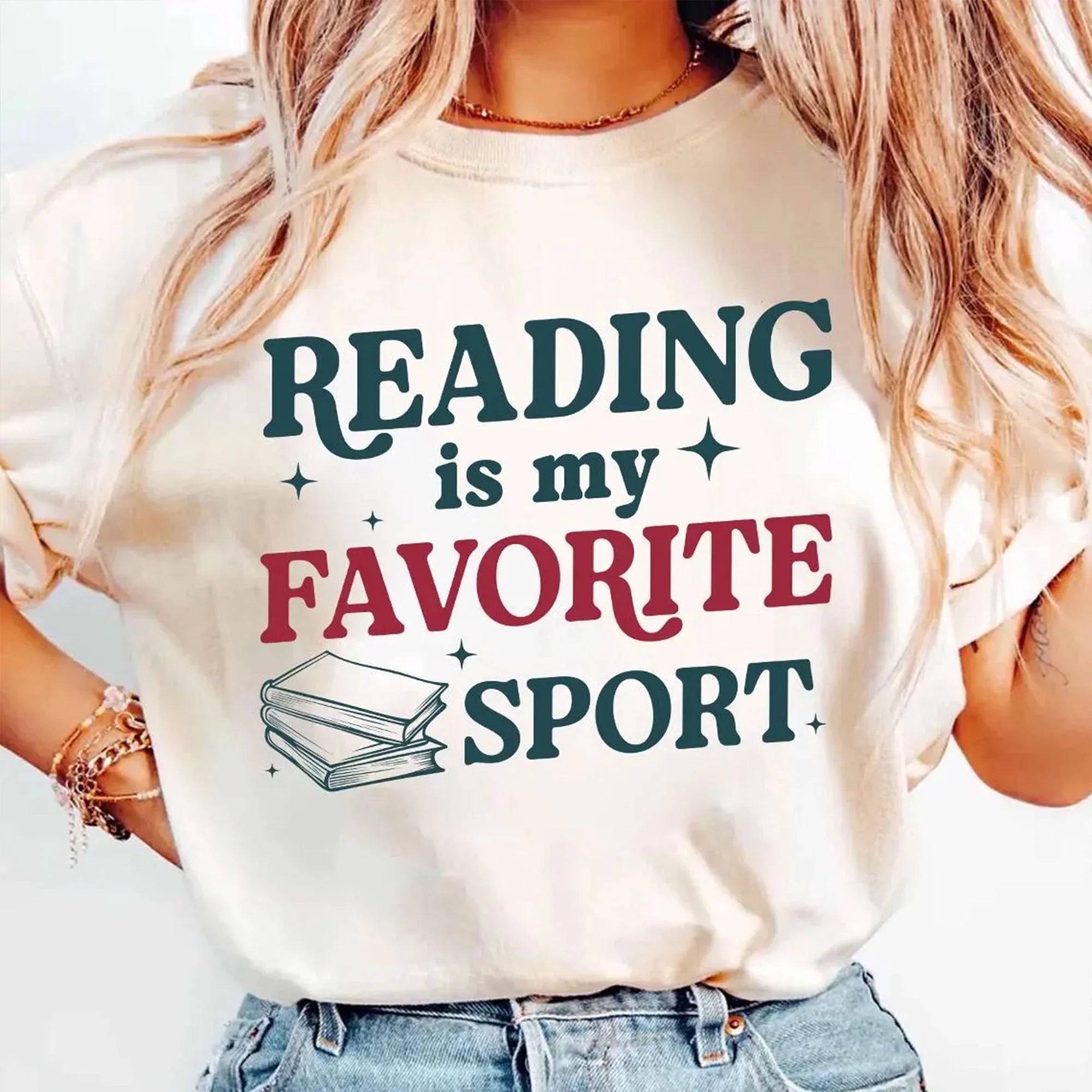 Vintage reading is my favorite sport T-shirt, Bookish tee, English Teacher Gift, Book Reader Gift, Bookworm tshirt, Librarian Shirt, Booklover