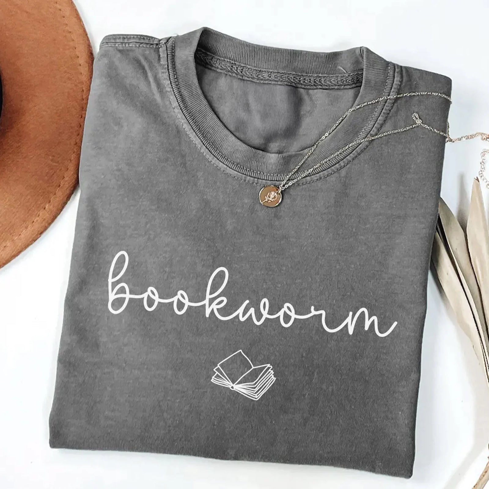 Comfort Colors® Bookworm Shirt, Book Lover T-shirt, Book Club Clothing, Bookworm Tee, Reading Teacher Tshirt, Librarian Gift, Bookish Outfit