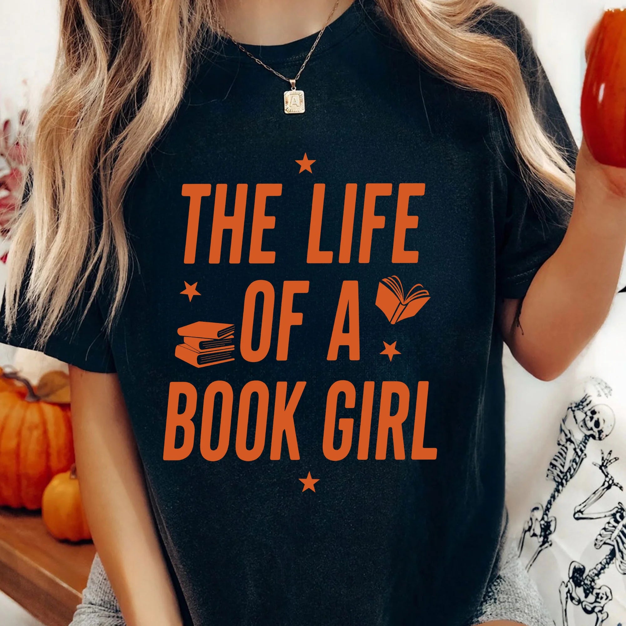 The Life of a Book Girl Shirt, Book Lover T-shirt